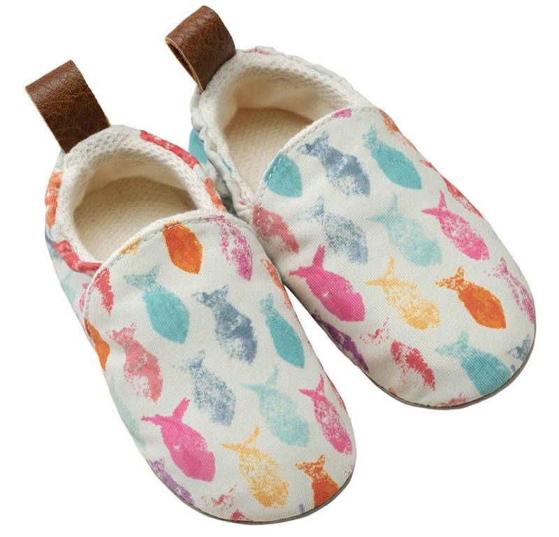 POLOLO Kinderschuhe Seaqual, Kinder Hausschuh aus Upcycling-Meeresplastik und Bio-Baumwolle von POLOLO