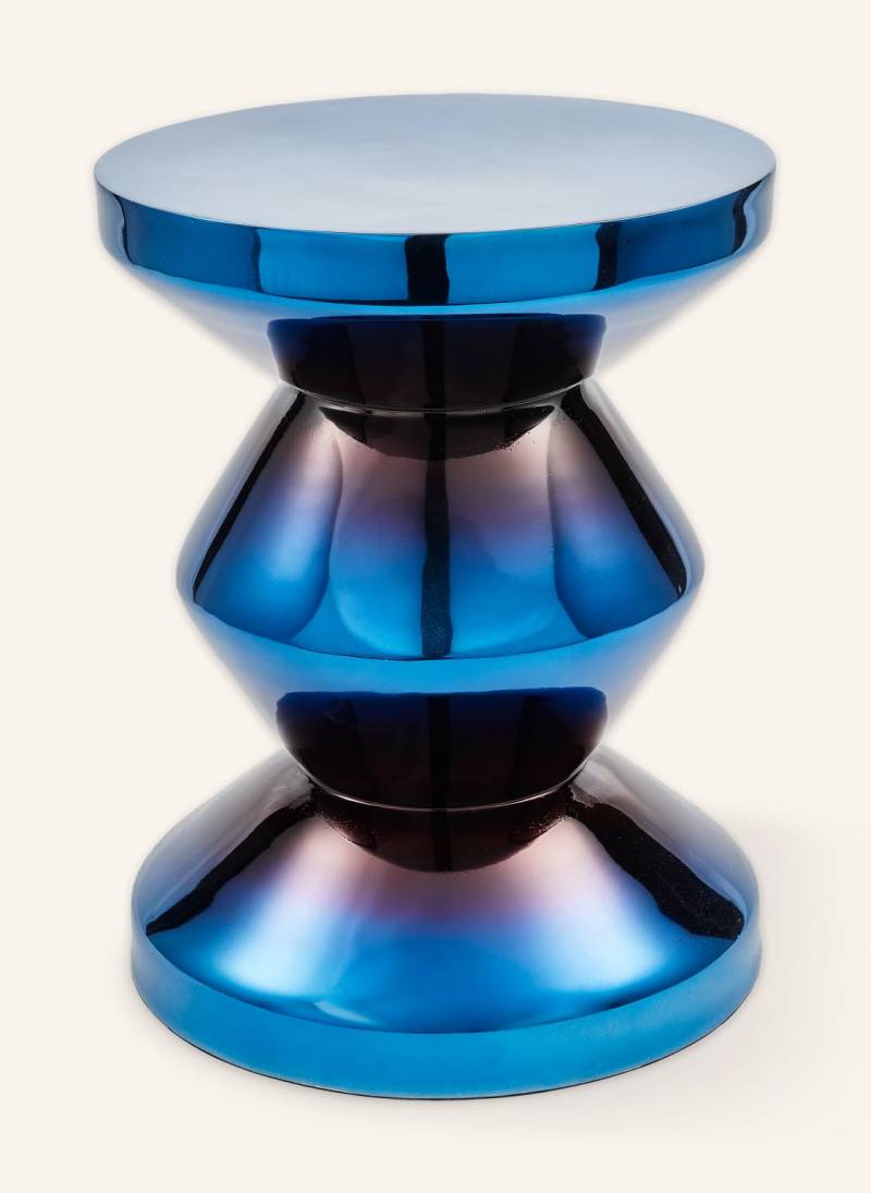 Polspotten Beistelltisch Zig Zag blau von POLSPOTTEN