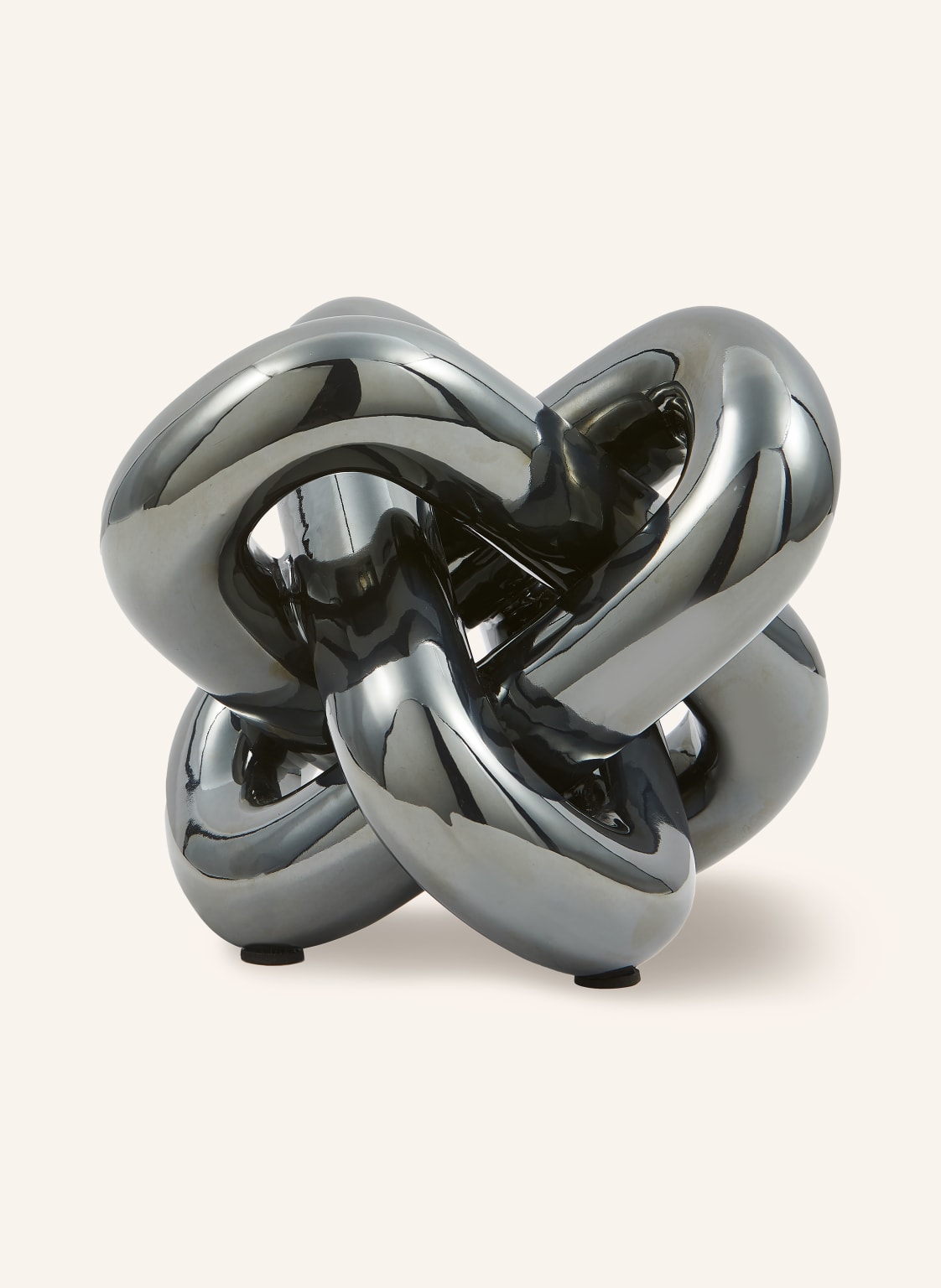 Polspotten Dekofigur Moving Chain grau von POLSPOTTEN