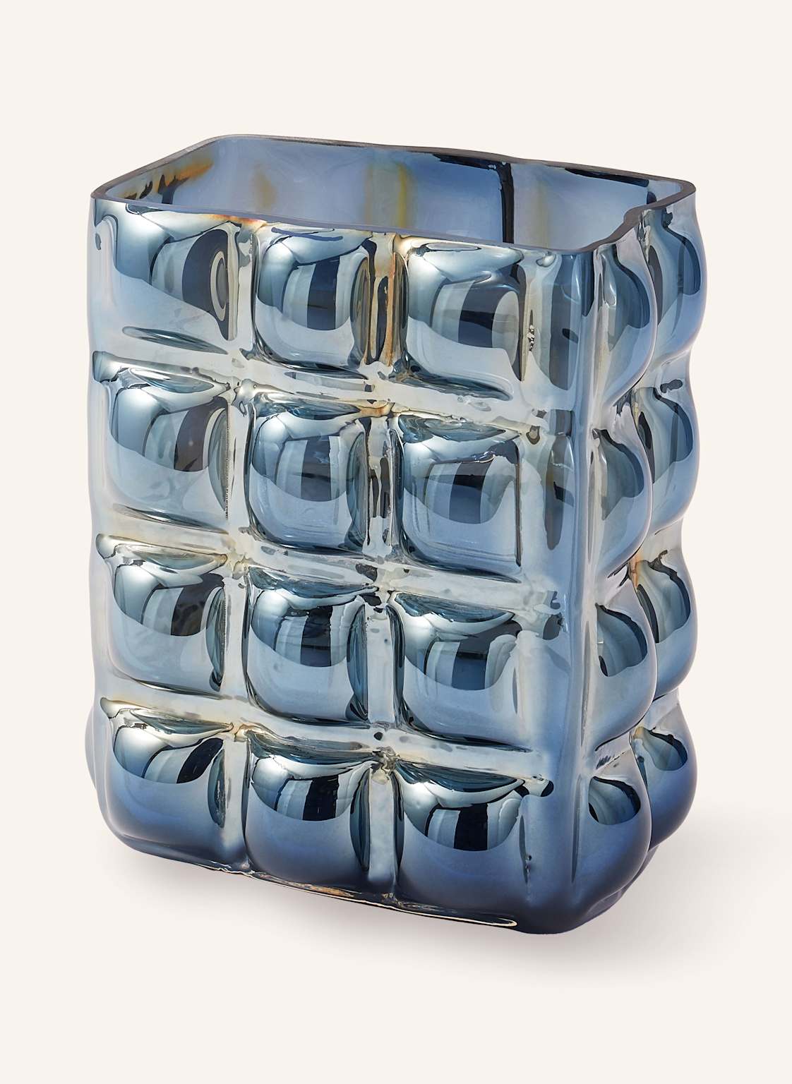 Polspotten Vase Bubble Large blau von POLSPOTTEN