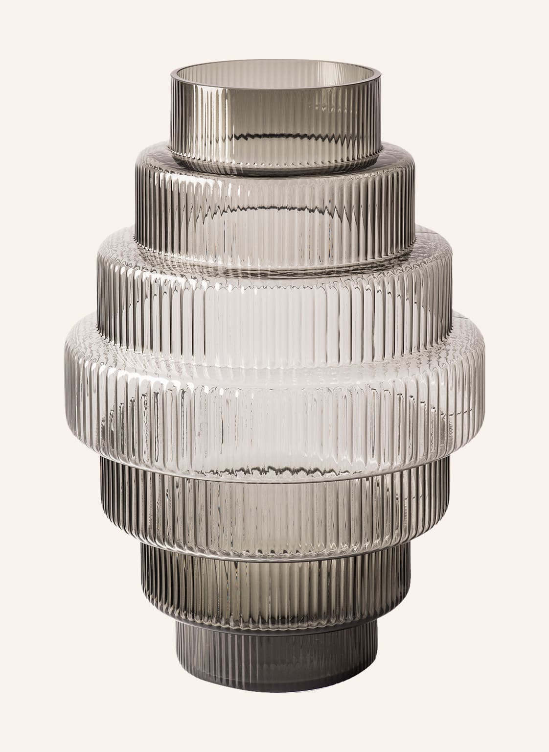 Polspotten Vase Steps grau Polspotten Vase Steps grau von POLSPOTTEN