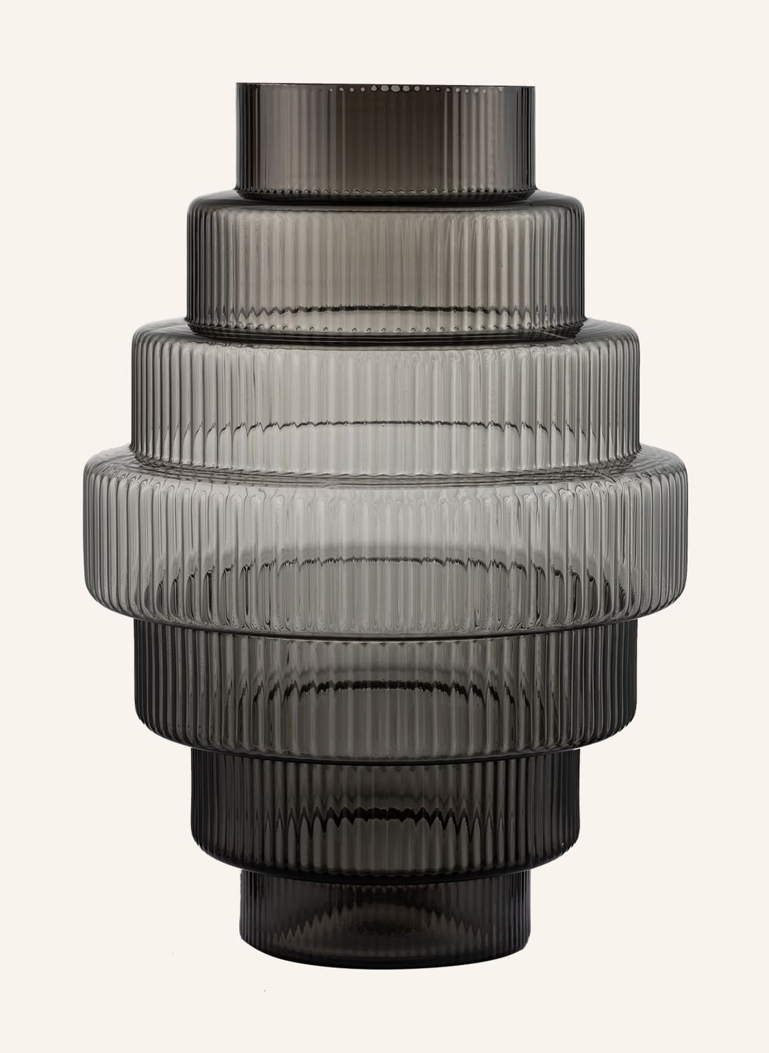 Polspotten Vase Steps grau Polspotten Vase Steps grau von POLSPOTTEN