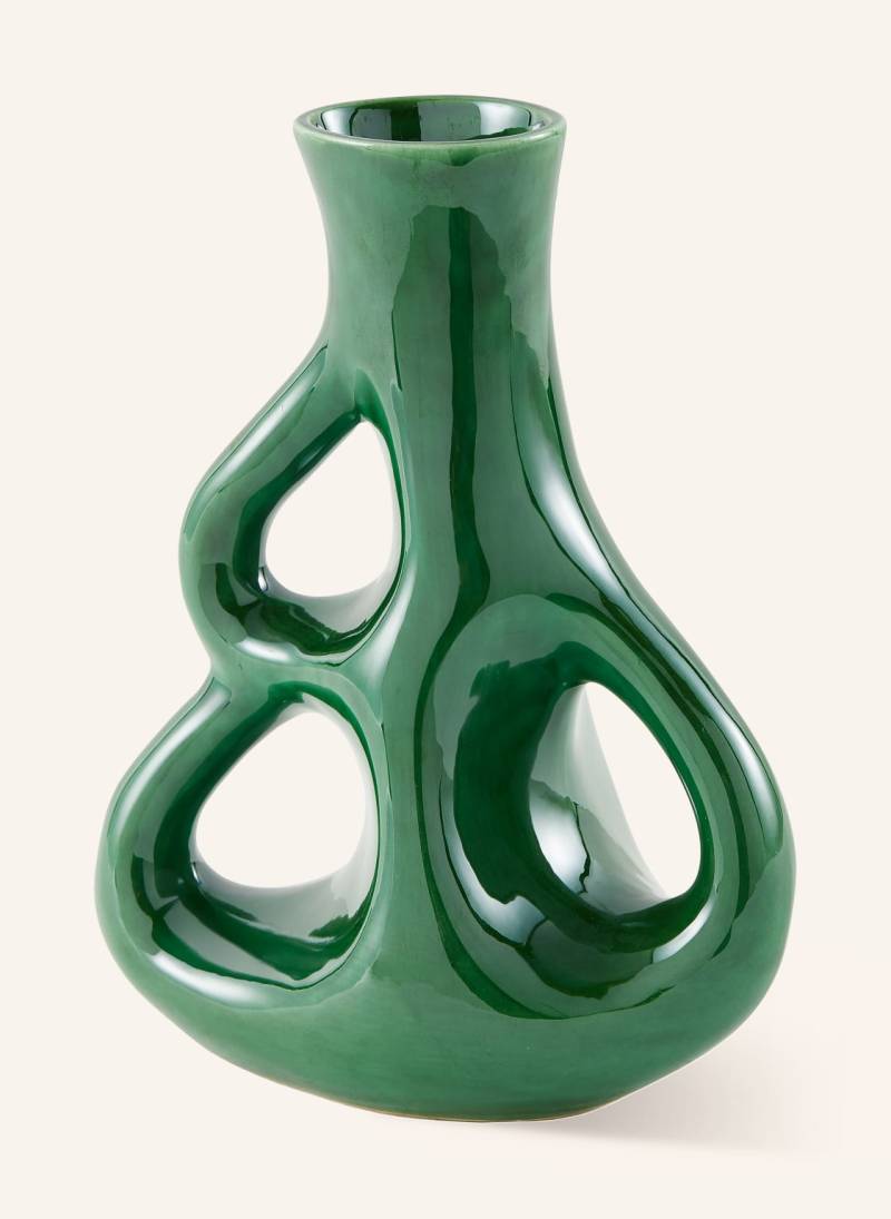Polspotten Vase Three Ears S gruen von POLSPOTTEN