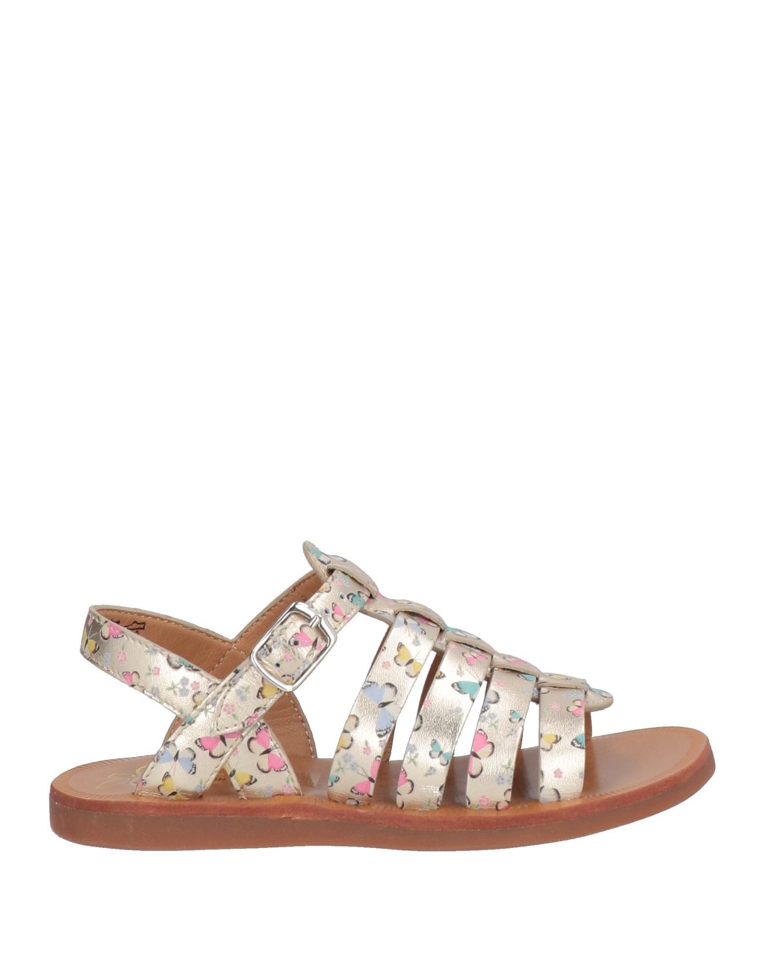 POM D'API Sandale Kinder Platin von POM D'API