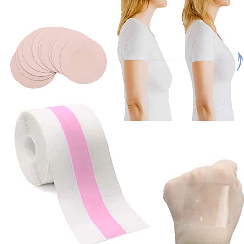 POMAMZ Brust Boob Tape Body Tape Lift Up BH Klebe BH Tape mit Nippelpads Brust Tape für Grosse Brüste Breast Tape für Abendkleider, Hochzeitskleid,Ballkleid von POMAMZ