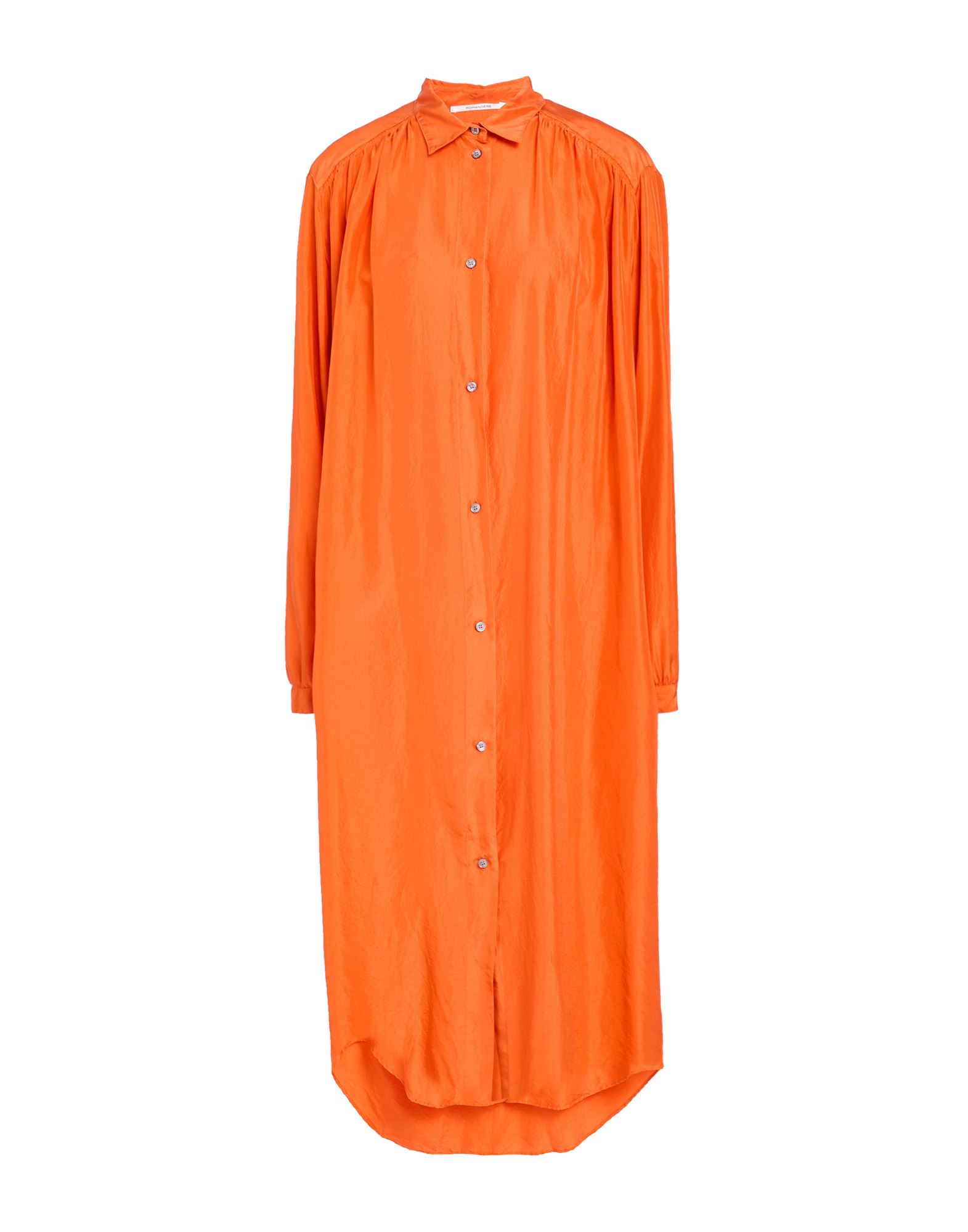 POMANDÈRE Midi-kleid Damen Orange von POMANDÈRE