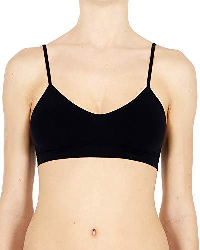 PMPEA BH Brassiere Feeling aus Mikrofaser Set 4 Stück, Weiß S/M von Pompea