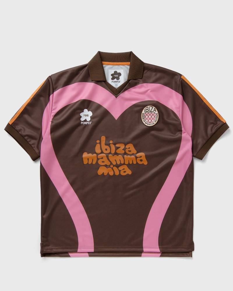 POMPEII HEART FOOTBALL KIT men Jerseys brown in Größe:M von POMPEII