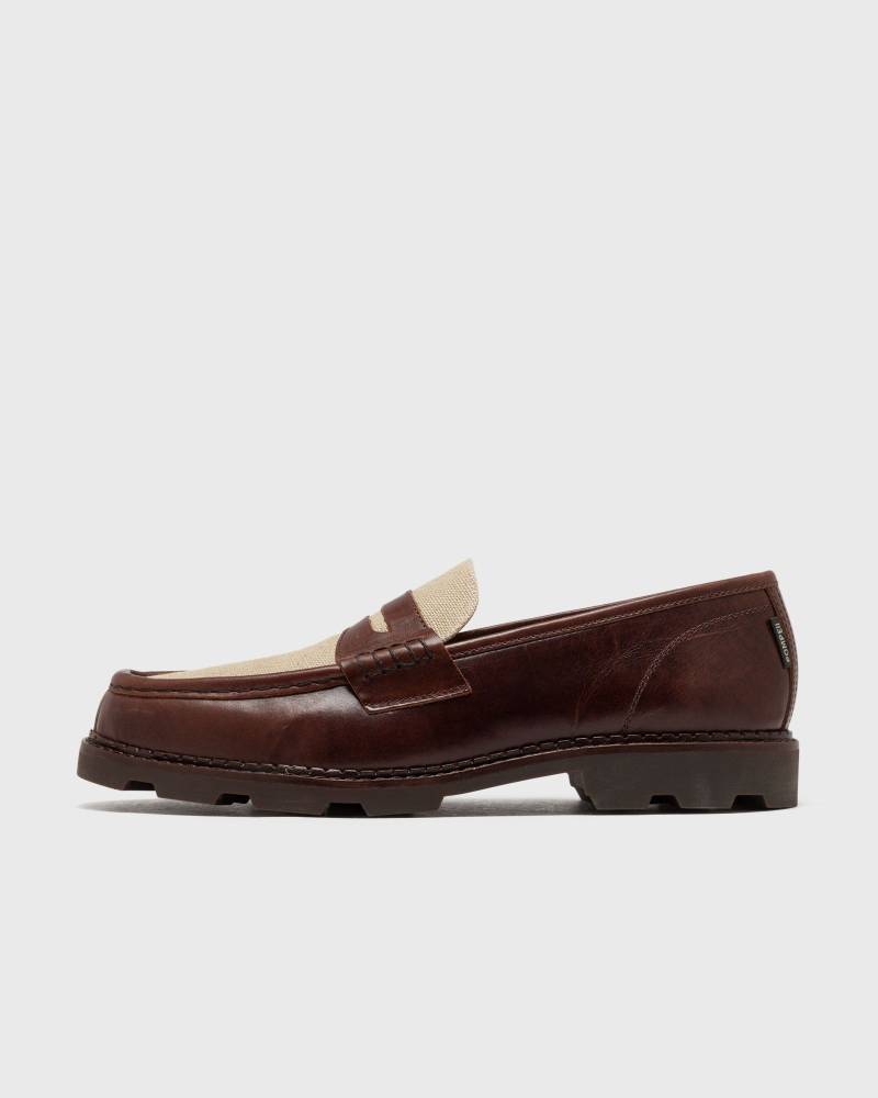 POMPEII MODENA LOAFER LEATHER CANVAS men Casual Shoes brown in Größe:41 POMPEII MODENA LOAFER LEATHER CANVAS men Casual Shoes brown in Größe:41 von POMPEII