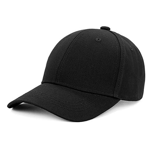 PONCEAU Baseball Cap Jungen Baseballkappe Sonnenhut Kids Mütze Snapback Cap Kinder Verstellbare Kappe Hut für Jungen Mädchen Schwarz von PONCEAU