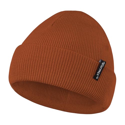 PONCEAU Mütze Baby Beanie Kleinkind Kind Weiche Wintermützen Strickmütze Jungen Mädchen Warme Wintermütze Neugeborene S (0-3 Jahre) von PONCEAU