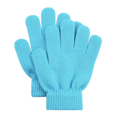 PONCEAU Winter Handschuhe Kinder Magische Handschuhe Gestrickte Handschuhe Fäustlinge kinder Warme Handschuhe 4-11 Jahre von PONCEAU