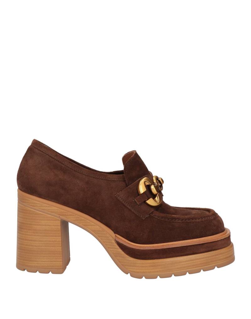 PONS QUINTANA Mokassin Damen Braun von PONS QUINTANA