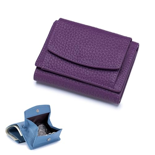 2024 Kartenhalter aus echtem Leder, RFID-blockierend, Organizer, Tasche, Mini-Geldbörse, Uni, Anti-Kreditkartenbetrug, faltbare Mini-Geldbörse, E 2024 Kartenhalter aus echtem Leder, RFID-blockierend, Organizer, Tasche, Mini-Geldbörse, Uni, Anti-Kreditkartenbetrug, faltbare Mini-Geldbörse, E von POOULR