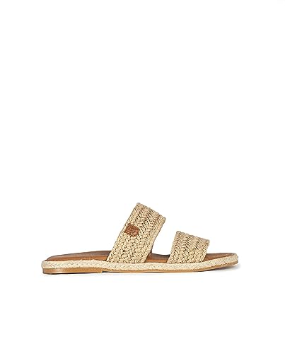 POPA Damen Menorquinisch, flach, tragbar, Chiara, natürlich Sandalen, Natur, 41 EU von POPA