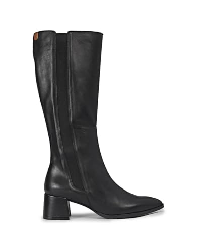 POPA Damen Stiefel Ayse Leder Schwarz Bootsschuh, 37 EU von POPA