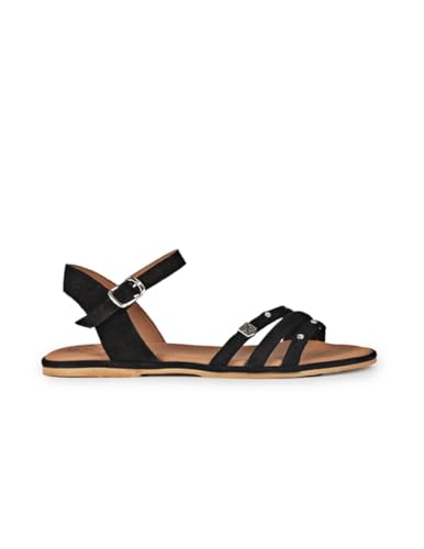 Popa Ancon Tachas Damen Sandalen Schwarz 38 von POPA