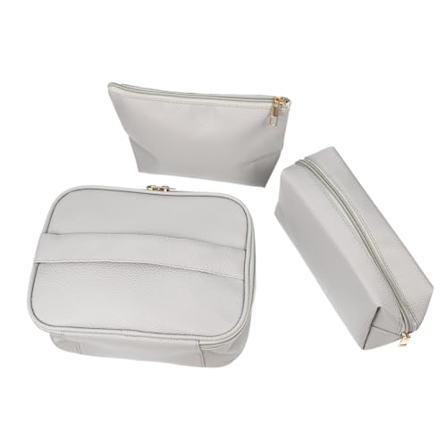 1 Satz Kosmetiktasche Aufbewahrungstasche Reisezubehör Kulturbeutel für Mädchen aufbewahrungsdose Storage Boxes Aufbewahrungsbeutel Make-up-Organizer-Tasche Reise-Make-up-Halter Pu von POPETPOP