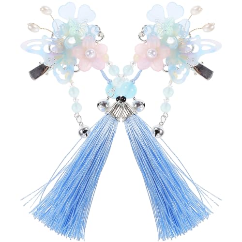 POPETPOP Haarklammer 1 Paar Schmetterlings Haarspange Haar Accessoires Für Damen Haarspangen Für Dünnes Haar Kimono Blumen Haarspangen Haarspangen Für Dickes Haar Braut Haar Accessoires von POPETPOP