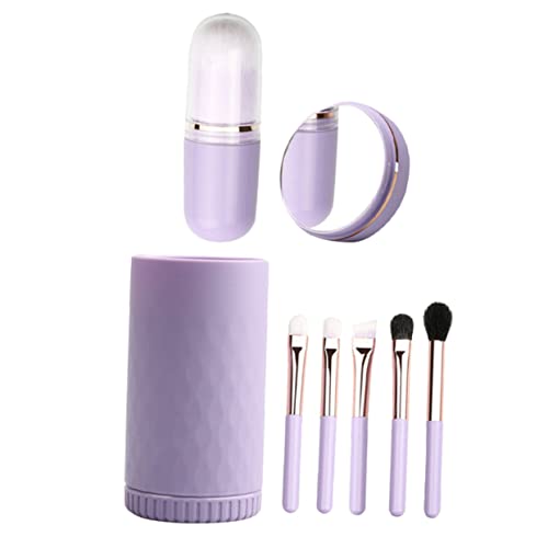 POPETPOP 1 Satz Make-up-pinsel-set Reisepinsel-set Praktische Schminkpinsel Erröten Pinsel Tragbare Bürsten Lidschattenpinsel Makeup Bürsten Applikator Mini Wolle Reisen Kosmetik Suite von POPETPOP