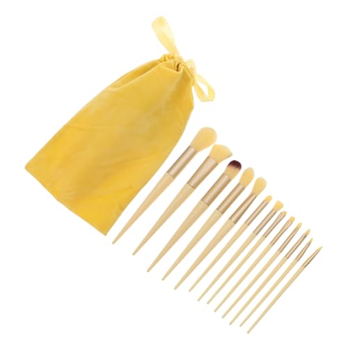 POPETPOP 1 Satz Make-up-pinsel-set Bürste Aus Kunstfaser Flauschiger Puderpinsel Make-up-zubehör Für Frauen Concealer Hand-make-up-pinsel Markieren Kosmetik Kunstseide Beauty-tools Fräulein von POPETPOP