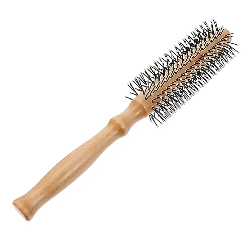 POPETPOP 1stk Frisierkämme Aus Holz Runder Haarkamm Runde Kämme Für Frauen Rundbürste Professionelle Haarbürste Runde Haarbürste Haarbürstenset Fräulein Schweinehaarkamm Lotusbaum Natürlich von POPETPOP