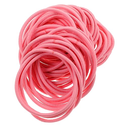 POPETPOP 100st Dünnes Haarband Haarbänder Für Kinder Dekorative Haargummis Kleine Gummibänder Für Haare Haarband Aus Gummi Haargummihalter Gummiband Elastizität Haarseil Baby von POPETPOP