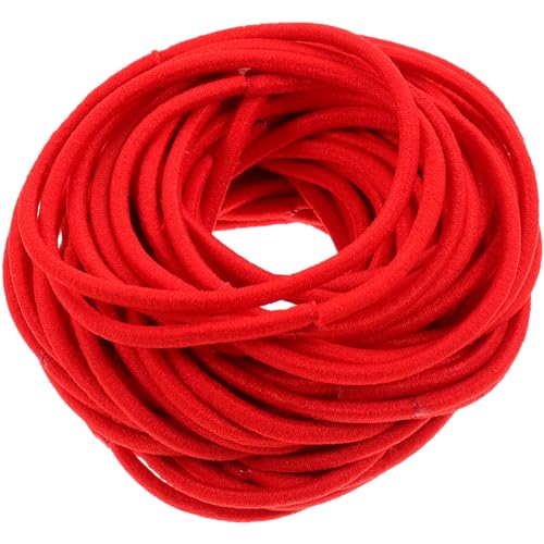 POPETPOP 100st Dünnes Haarband Haarschmuck Halter Für Haargummis Rote Haargummis Kleine Gummibänder Für Haare Weiche Gummibänder Haarbänder Für Kinder Baby Stirnband Nylon Schüttgut von POPETPOP