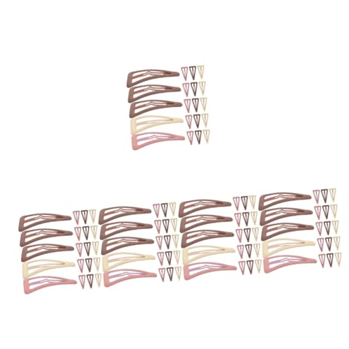 POPETPOP 100 Stk Hohle Haarspange Haarschmuck Klauenclips Für Dickes Haar Mini-haarspangen Niedliche Haaraccessoires Haarspangen Für Kleinkinder Haar Klammern Eisen Knopf Mädchen Süss von POPETPOP