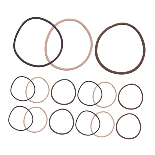 POPETPOP 100stücke Nahtlose Dünne Haargummis Für Mädchen Weiche Und Bequeme Haarschmuck Mini-haargummis Für Kleinkinder Pferdeschwanz-gummihalter Einfaches Haar-accessoire von POPETPOP