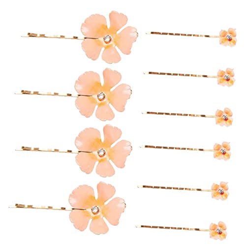 POPETPOP 10st Blumenclip Blumenhaarspangen Für Frauen Haarspangen Für Damenhaarschmuck Dekorative Haarspangen Haarspange Accessoires Für Damenanzüge Modellieren Metall Fräulein Bobby von POPETPOP