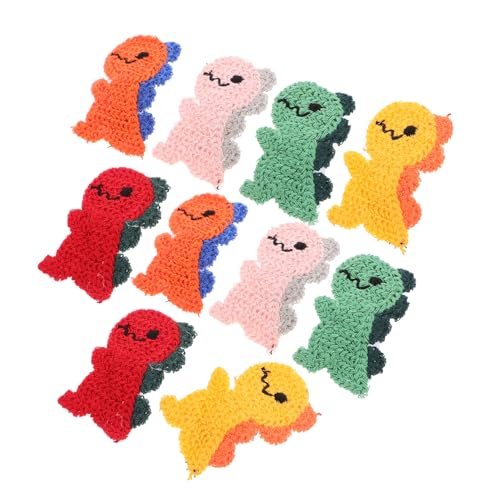 POPETPOP 10stücke Teiliges Dinosaurier Niedliche Haarspangen Für Mädchen Aus Langlebigem Material Farbenfroh Und Praktisch Für Tägliches Styling Und Besondere Anlässe von POPETPOP