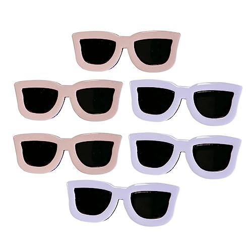 POPETPOP 12 Stk Lustige Haarnadel Für Sonnenbrille Halloween-haare Neuheit Haarspange Neuartige Haarspangen Haarspange Für Mädchen Kind Japanisch Und Koreanisch Metall von POPETPOP