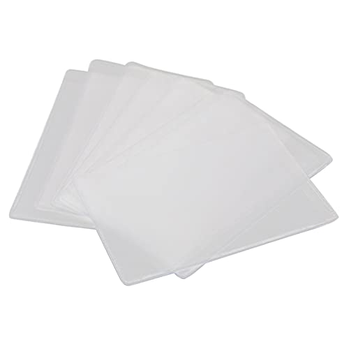 POPETPOP 12 Stück Transparente Buskartenhüllen Ausweishüllen Glänzend Aus PVC Für Bankkarten Mitgliedskarten Id Karten Für Unterwegs von POPETPOP