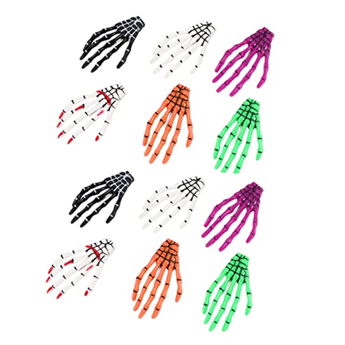 POPETPOP 12stücke Skelett-haarspange Mit Krokodilklemme Gothic-haarschmuck Mit Skeletthand-design Halloween-haarspange Für Frauen Robust Und Langlebig Geeignet Für Partys Und Alltag POPETPOP 12stücke Skelett-haarspange Mit Krokodilklemme Gothic-haarschmuck Mit Skeletthand-design Halloween-haarspange Für Frauen Robust Und Langlebig Geeignet Für Partys Und Alltag von POPETPOP