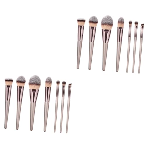 POPETPOP 14 Stk Make-up Pinsel Schminkpinsel Make-up-pinsel Für Frauen Kosmetikpinsel Für Damen Make-up-pinsel-kit Hölzern Augen Fräulein Make-up-pinsel-sets von POPETPOP