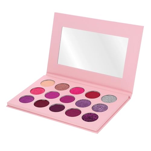 POPETPOP 15 Lidschatten Make-up-palette Schminkkasten Violett Pulver Fräulein von POPETPOP