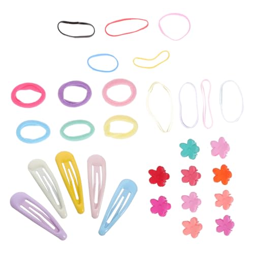 POPETPOP 1695 Stk Haar-accessoires-geschenkbox-set Pferdeschwanz-haargummis Haarspange Für Kinder Pferdeschwanzhalter Haargummiring Babyanzüge Gummiband Koreanische Version Fräulein Plastik von POPETPOP