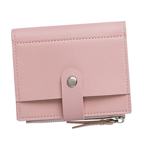 POPETPOP Kurze Damen Geldbörse Karten Tasche Kreditkarten Halter Aus Pu Mit Bargeldfächern Und Münzbeutel Für Frauen Zum Reisen Und Einkaufen von POPETPOP