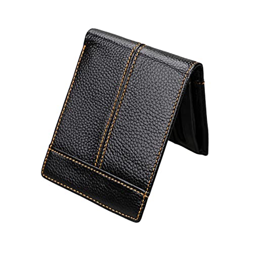 POPETPOP 1Stück RFID Blockierende Herren Geldbörse Retro Große Kapazität für Münzen Geldscheine Stilvolles Portemonnaie für Männer für Täglichen Gebrauch von POPETPOP