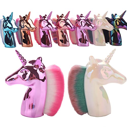 POPETPOP 1stk Flüssiger Foundation-pinsel Lidschatten-einhorn-make-up Augenbrauenbürste Einhorn-make-up-pinsel Makeup Bürsten Make-up-tools Damen Weiß Pinsel Für Flüssige Foundation Mädchen von POPETPOP