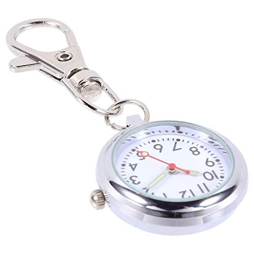 POPETPOP 1stk Schwesterntisch Taschenuhren Für Herren Schlüsselzubehör Taschenuhr Schlüsselanhänger Uhr Taschenuhr Keychain Abzeichen Riemenmaterial: Legierung Quarz Hände von POPETPOP