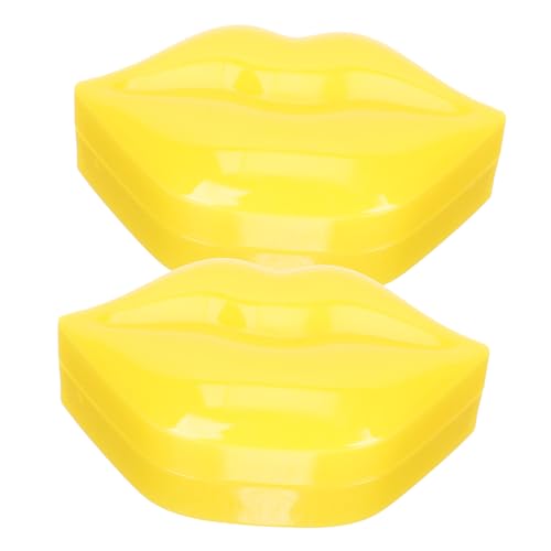 POPETPOP 2 Kisten Peeling-Lippenpflaster Lippenkosmetikmaske Gel-Pads für die Lippenpflege werkzeug Peeling-Lippenmasken frauen kosmetik befeuchten Gesichtsmaske Lippenbalsam Patch Fräulein von POPETPOP