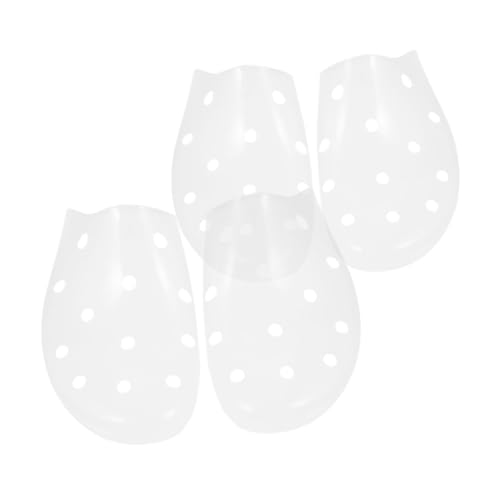 POPETPOP 2 Paar Verstellbare Transparente Schuhspanner aus Kunststoff für Damen und Herren Faltenverhinderer Formstabilität Leicht und Tragbar Geeignet für Sneaker und Stiefel Schuhformer von POPETPOP