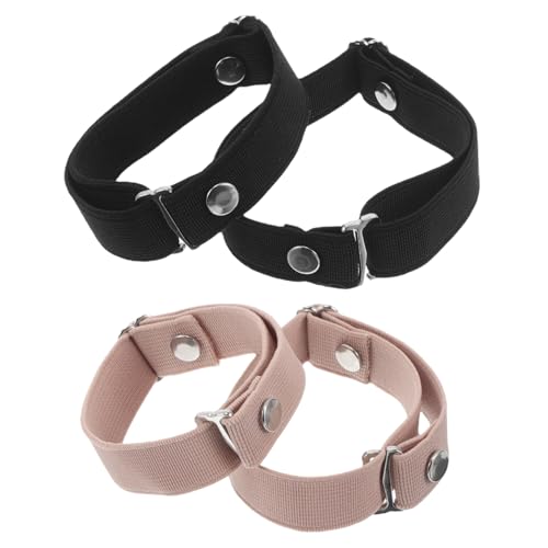 POPETPOP 2 Paare Rutsch High Heels Schuhriemen Abnehmbare Elastische Riemchen Pumps Mit Verstellbarem Fersenschutz Für Damen Sicherer Halt Gegen Lockeres Hochhackiges Schuhband von POPETPOP