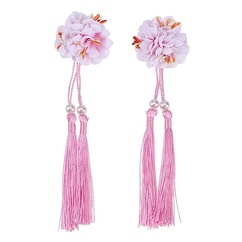 POPETPOP 2 Stk Hair Accessories for Girls Haarschmuck Süße Haarspange Dekorative Haarspangen Für Die Braut Blumenhaarnadeln Haarspange Kinder Haarnadeln Baby Empfindlich Ausgabekarte von POPETPOP