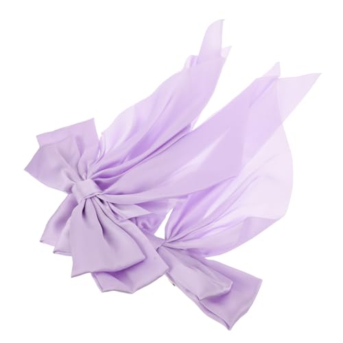 POPETPOP 2 Stück Großer Schleifen Haarclip aus Stabilem Langlebige Haarschmuck Bänder für Lange Haare Modische Haarklammern mit Klassischem Schleifendesign Geeignet für Damen und von POPETPOP