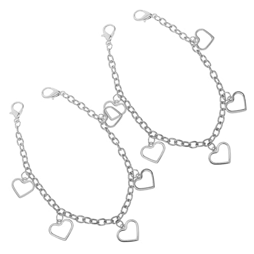 POPETPOP 2 Stück Hohle Herz Schuhketten aus Zinklegierung und Langlebige Schuhanhänger für Damen Vielseitige Accessoires für Stiefel Sneaker und Schicke Schuhdekorationen POPETPOP 2 Stück Hohle Herz Schuhketten aus Zinklegierung und Langlebige Schuhanhänger für Damen Vielseitige Accessoires für Stiefel Sneaker und Schicke Schuhdekorationen von POPETPOP