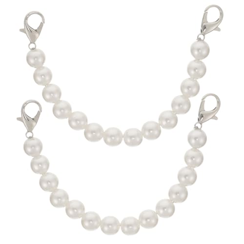 POPETPOP 2 Stück Pearl Heel Straps für Damen Sandalen Verstellbare Rutsch Riemchen Eleganter Schuhschutz für High Heels und Pumps Komfortabel und Langlebig Teiliges von POPETPOP