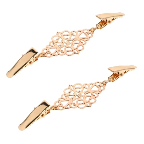 POPETPOP 2 Stück Vintage Cardigan Clips aus Zinklegierung Dekorative Strickjacken und Pullover Clips für Damen Vielseitige Accessoires mit Filigranem Design Robust und Modisch für von POPETPOP